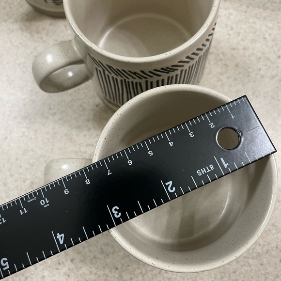 World Market stoneware mug set - Picture 7 of 10